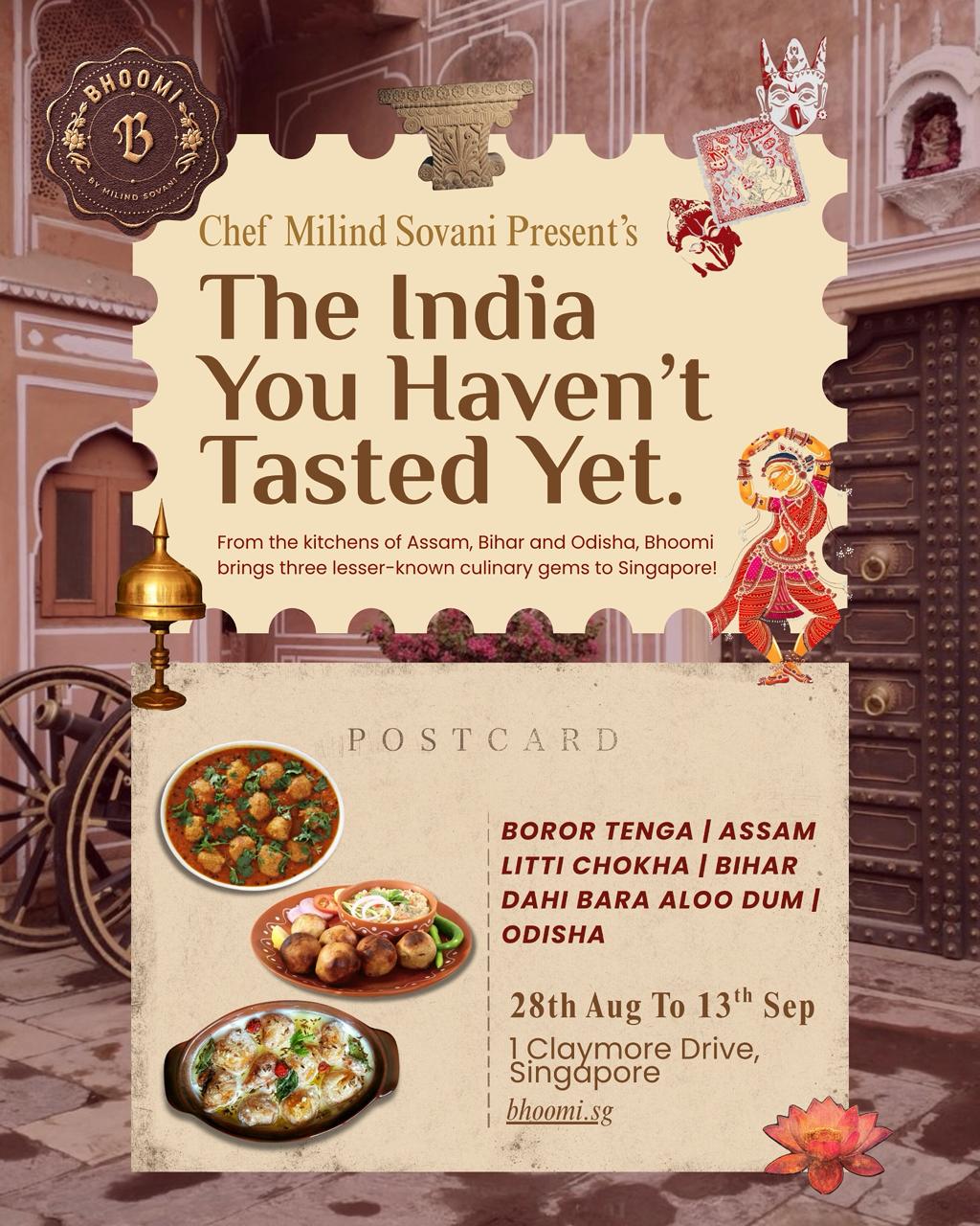 Sunday Brunch Information - Bhoomi By Milind Sovani Website